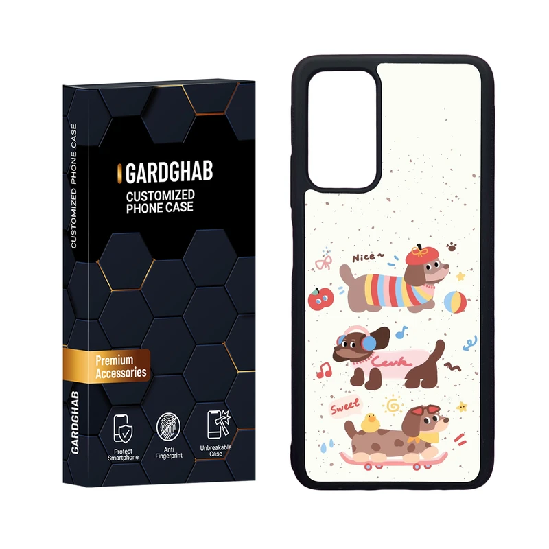 کاور گارد قاب مدل دورژله ای فانتزی مناسب برای گوشی موبایل شیائومی  Poco M4 Pro 5G / Redmi Note 11S 5G