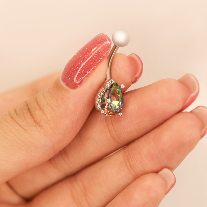 پیرسینگ ناف زنانه پایتخت مدل PS118_A2