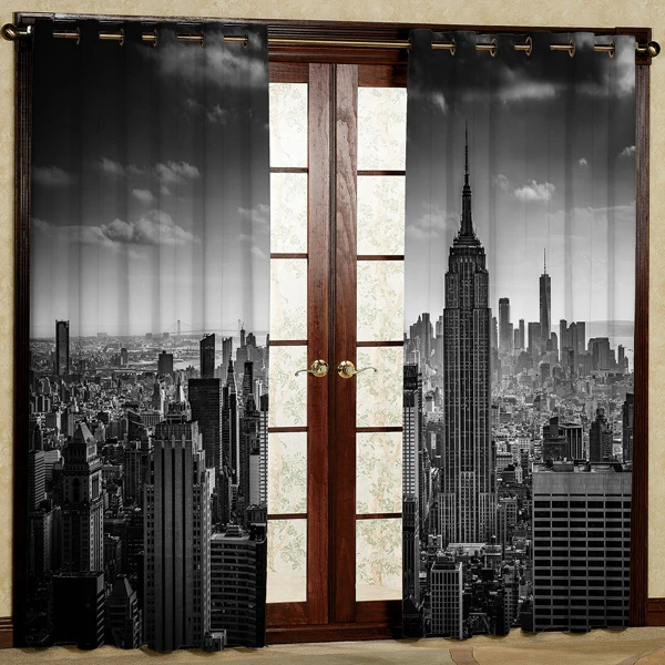 پرده پانچی کد 5615 سایز 280x140 سانتی متر