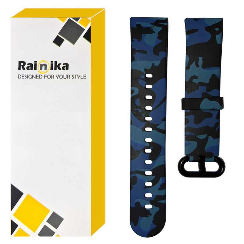 بند رینیکا مدل 2222 Army مناسب برای مچ بند هوشمند شیائومی 2 Mi Watch Lite