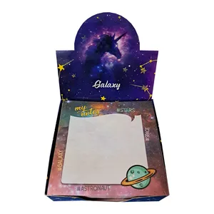 کاغذ یادداشت مدل کهکشان و سیاره فضایی کد 102 بسته 400 عددی