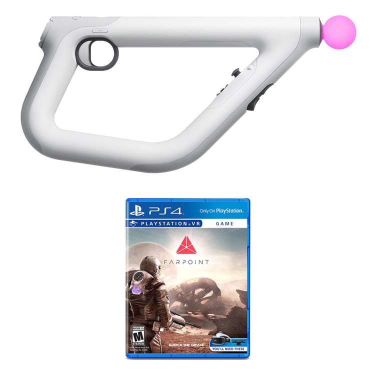 باندل تفنگ واقعیت مجازی سونی مدل PlayStation VR Aim Controller