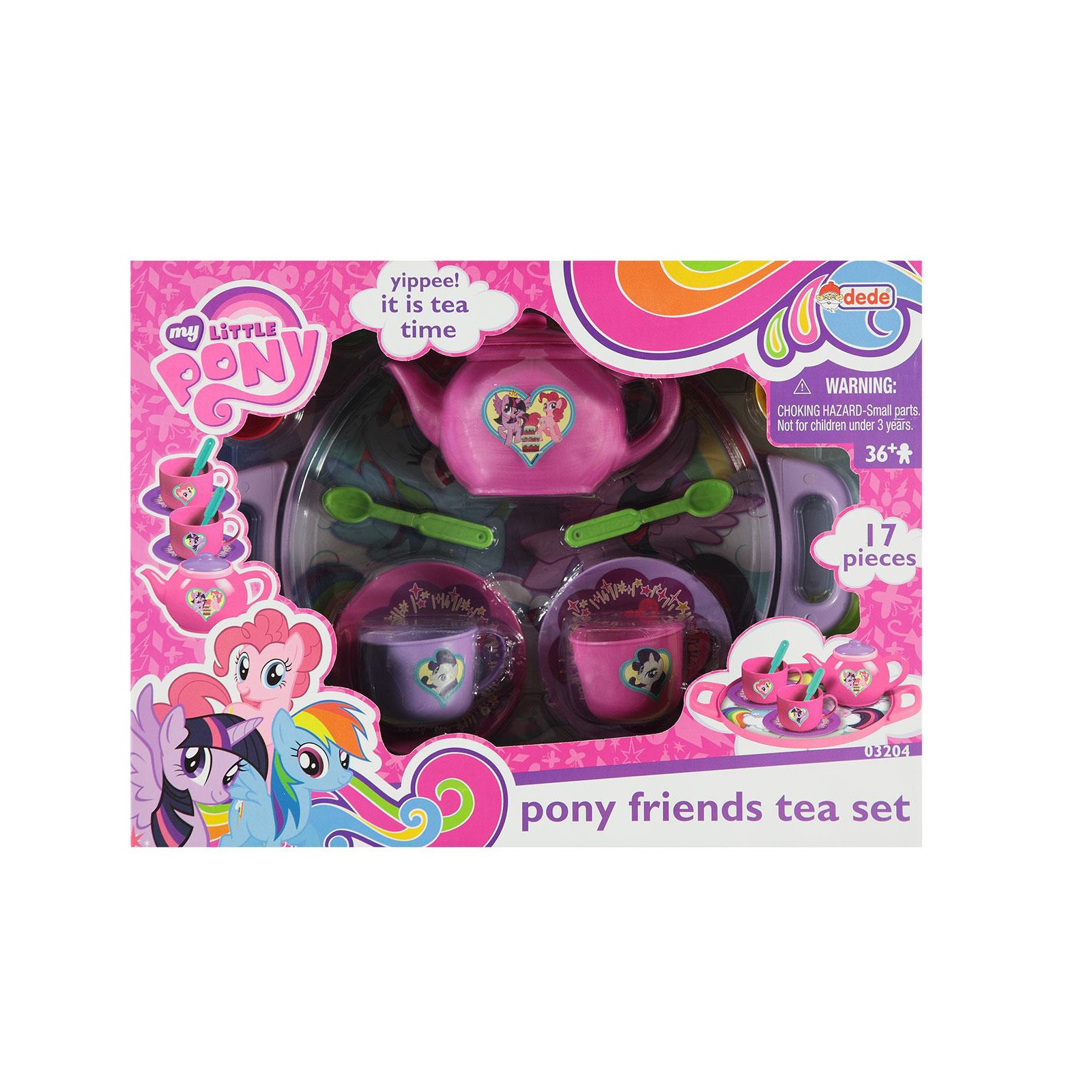 my little pony tea set