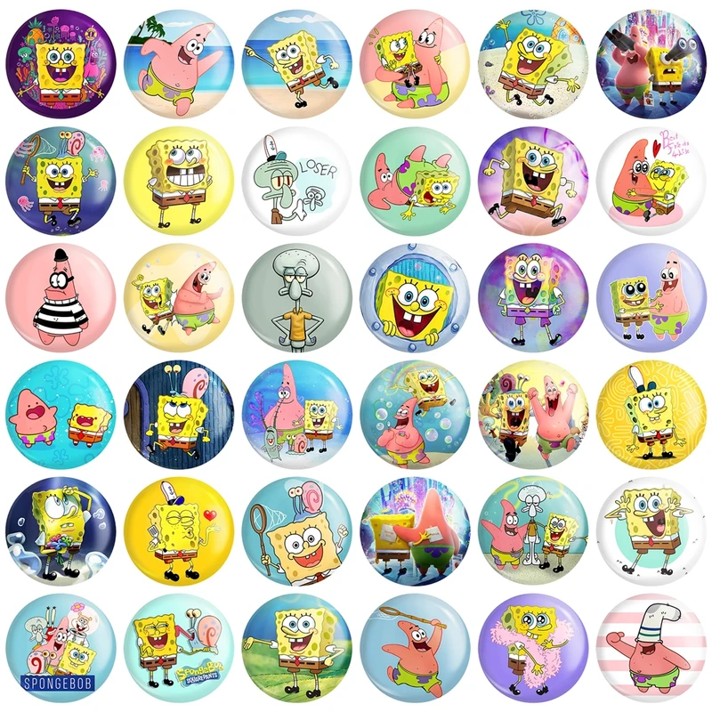 پیکسل خندالو طرح باب اسفنجی و پاتریک کد 56 مدل بزرگ مجموعه 36 عددی