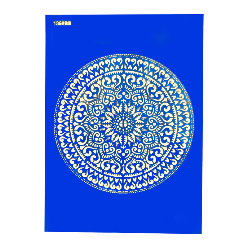 شابلون طرح ماندلا کد Fr1369BB