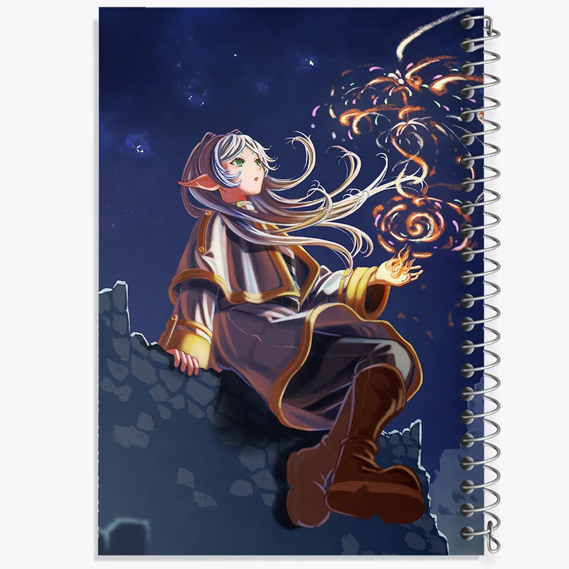 دفتر نت موسیقی 50 برگ خندالو مدل انیمه فریرن (Frieren) کد 33971