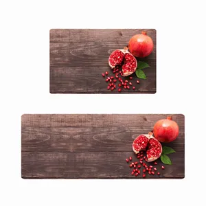 پادری طرح آشپزخانه انار چوبی کد 611 مجموعه دو عددی