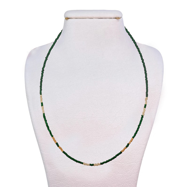 قاب گردنبند دست ساز مدل امرالد