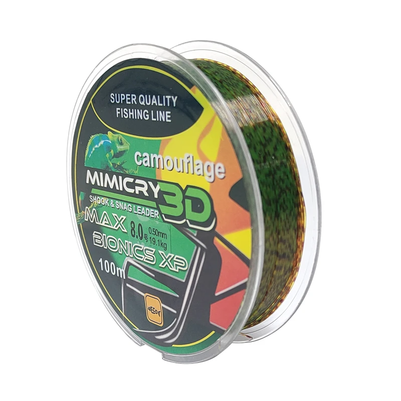 نخ ماهیگیری مدل MIMICRY-3D کد 0.50mm-100m