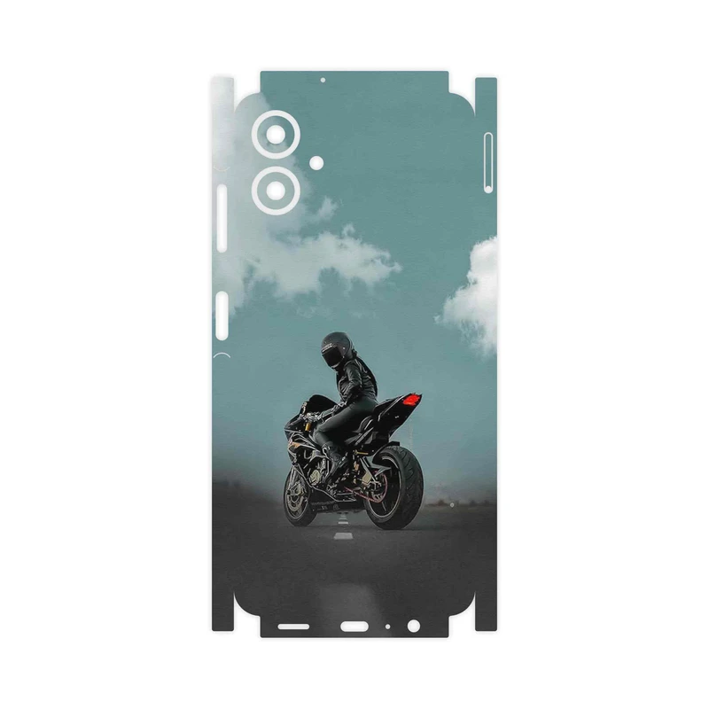 برچسب پوششی ماهوت مدل Motorcycling-FullSkin مناسب برای گوشی موبایل سامسونگ Galaxy A06