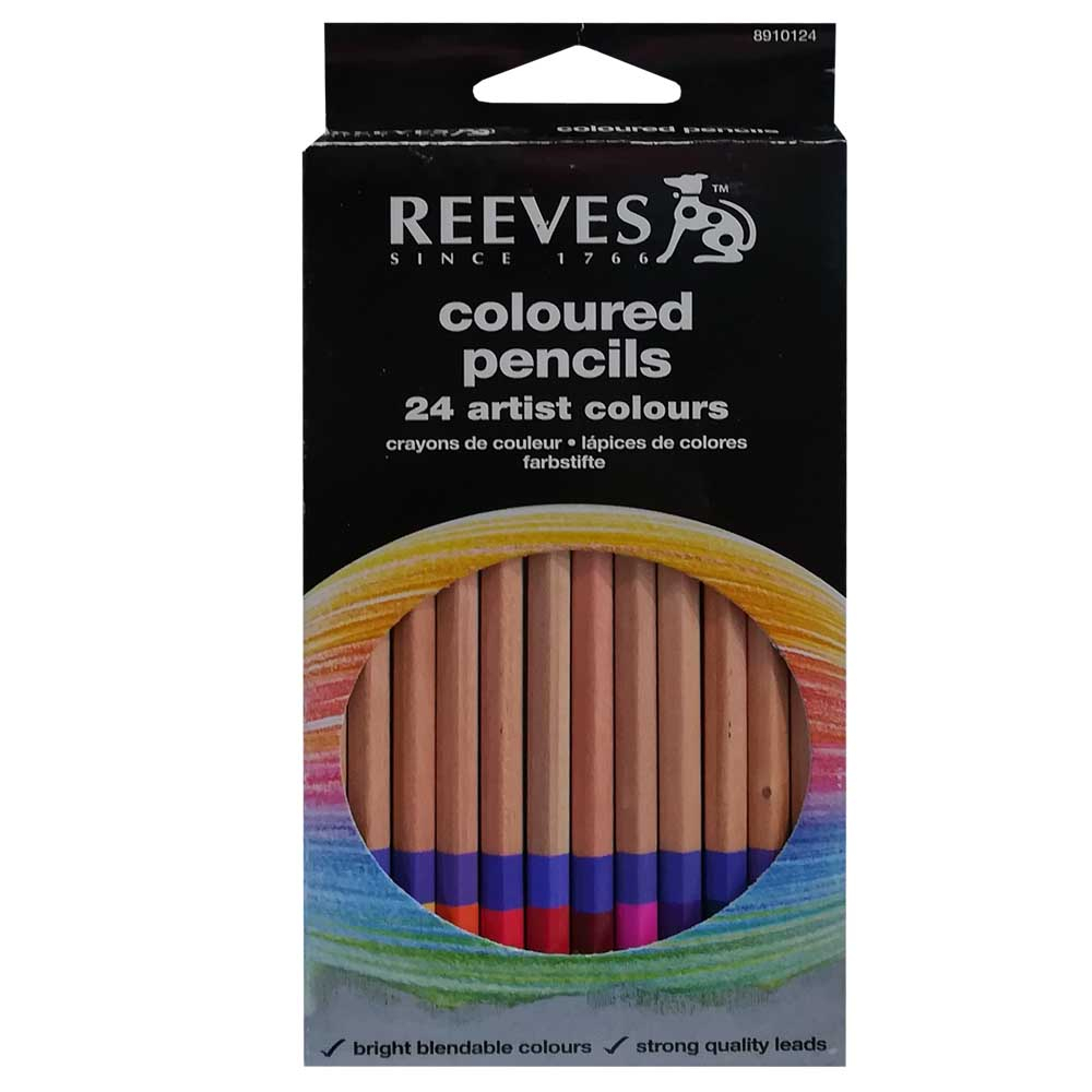 مداد آبرنگی  24 رنگ ریوز کد 153238