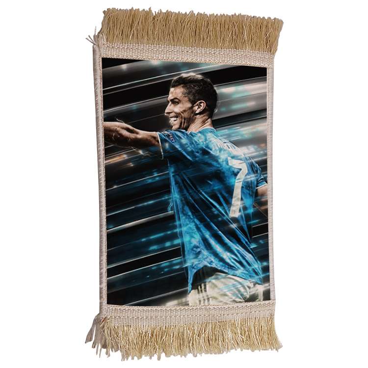 فرش ماشینی دیوارکوب مدل رونالدو کد 376