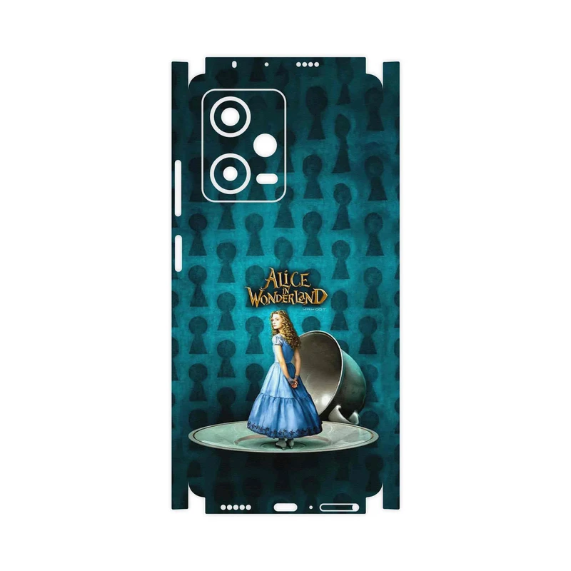 برچسب پوششی ماهوت مدل Alice in Wonderland-FullSkin مناسب برای گوشی موبایل شیائومی Redmi Note 12 Pro 5G
