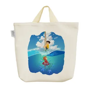 ساک خرید خندالو مدل پونیو و سوسوکه کد 908