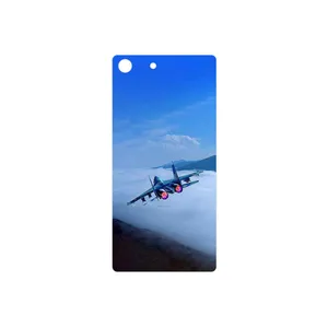 MAHOOT Fighter plane Su27 Cover Sticker for Sony Xperia M5
