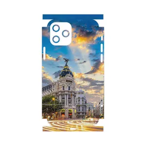 MAHOOT City of Madrid-FullSkin Cover Sticker for Apple iPhone 12 Pro