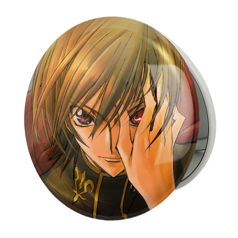 آینه جیبی خندالو طرح لولوش وی بریتانیا انیمه  Code Geass مدمدل تاشو کد 13049 