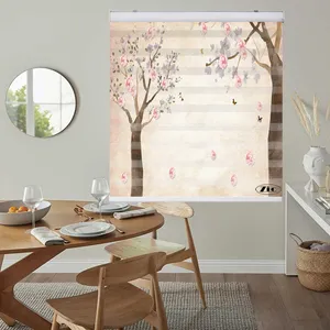 پرده زبرا زیو کد 3D1309 سایز 150x200 سانتی متر