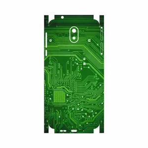MAHOOT Green Printed Circuit Board-FullSkin Cover Sticker for Nokia 3.1
