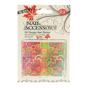 استیکر طراحی ناخن دی ایکس مدل PB011