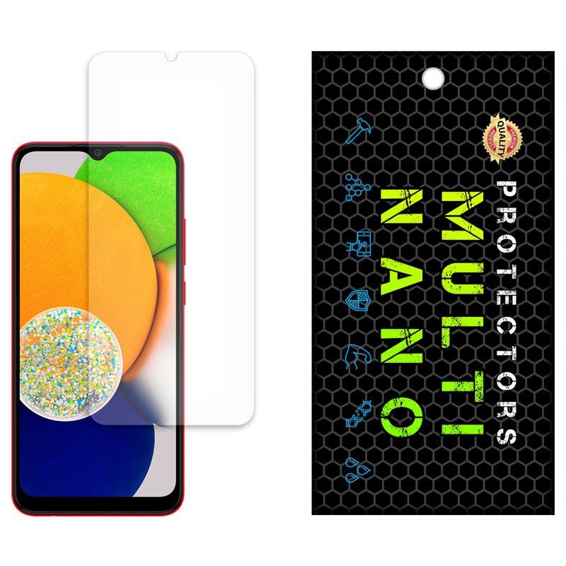 محافظ صفحه نمایش مات مولتی نانو مدل X-S1M مناسب برای گوشی موبایل سامسونگ Galaxy A03