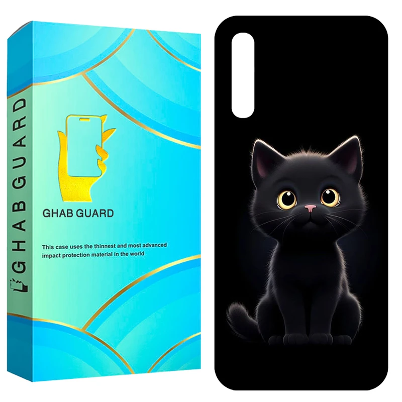  کاور قاب گارد طرح گربه مدل GCHPA50 مناسب برای گوشی موبایل سامسونگ Galaxy A50 / A50s / A30s