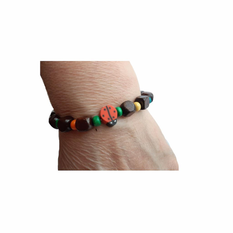 دستبند طرح کفشدوزک دستبند طرح کفشدوزک