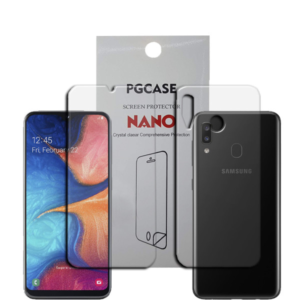 محافظ صفحه نمایش مدل Star Max مناسب برای گوشی موبایل سامسونگ Galaxy A20 به همراه محافظ پشت گوشی