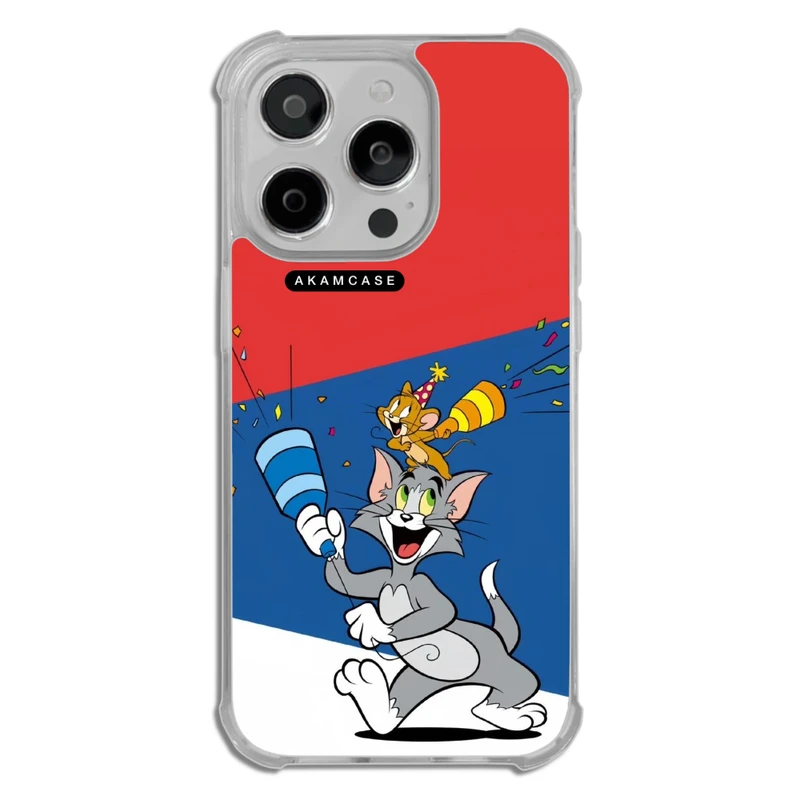 کاور آکام مدل AMC-WTA14PRO-TOM & JERRY16 مناسب برای گوشی موبایل اپل iPhone 14 Pro