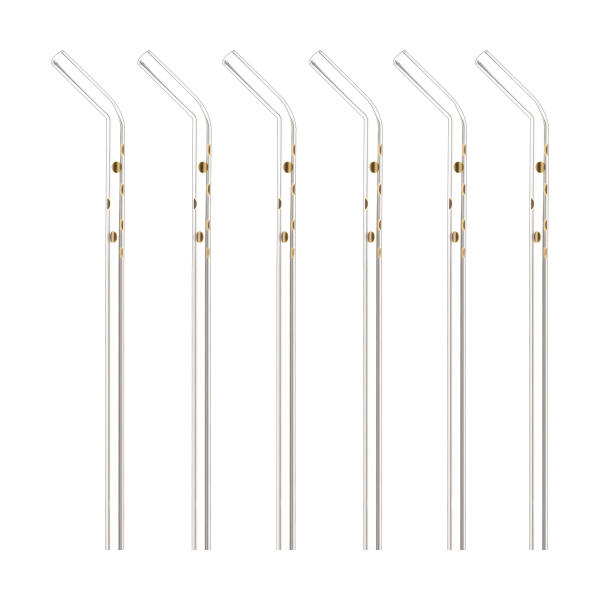 نی شربت خوری کد MD1108 بسته 6 عددی
