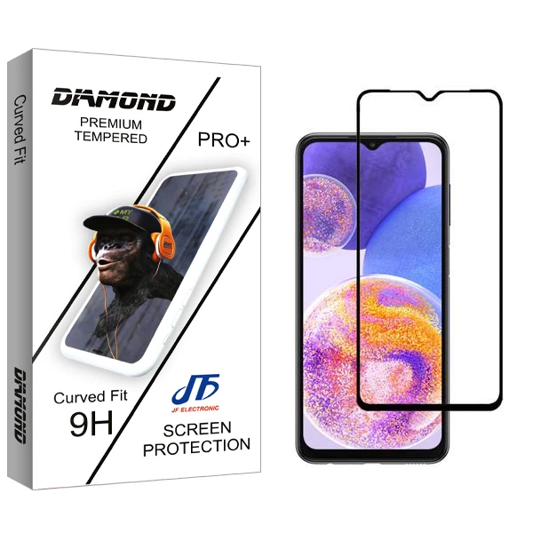 محافظ صفحه نمایش جی اف مدل Diamond مناسب برای گوشی موبایل سامسونگ Galaxy A23