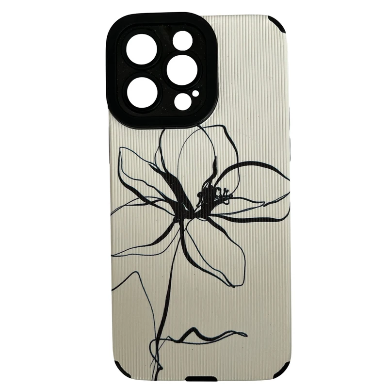 کاور مدل کبریتی طرح گل کد 472 مناسب برای گوشی موبایل اپل iPhone 14 Pro Max