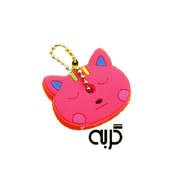 جاکلیدی دخترانه مدل گربه رنگ صورتی جاکلیدی دخترانه مدل گربه رنگ صورتی