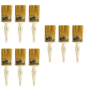 قلم موی نقاشی بیتک سایز 50.8 میلیمتر کد 7 بسته 9 عددی