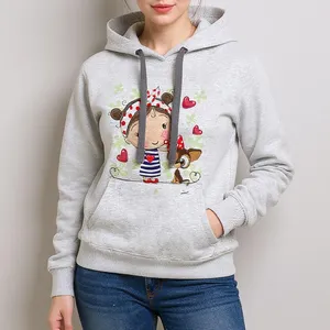 هودی زنانه طرح دخترک کد S268