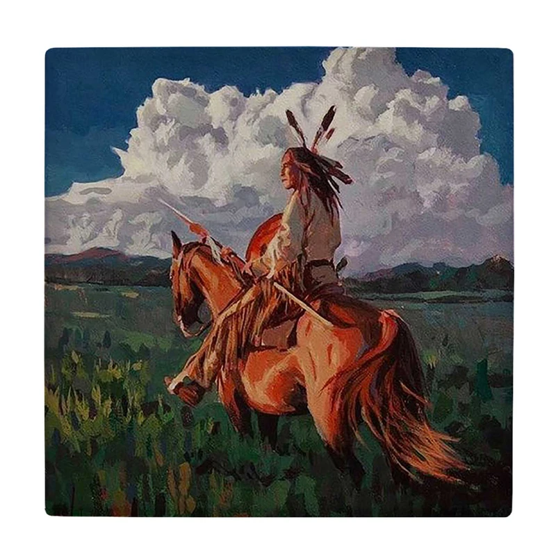  زیر لیوانی  طرح گاوچران در بیابان کد    5775267_4138