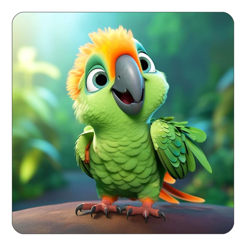 مگنت کاکتی طرح حیوانات کارتونی مدل mp27995