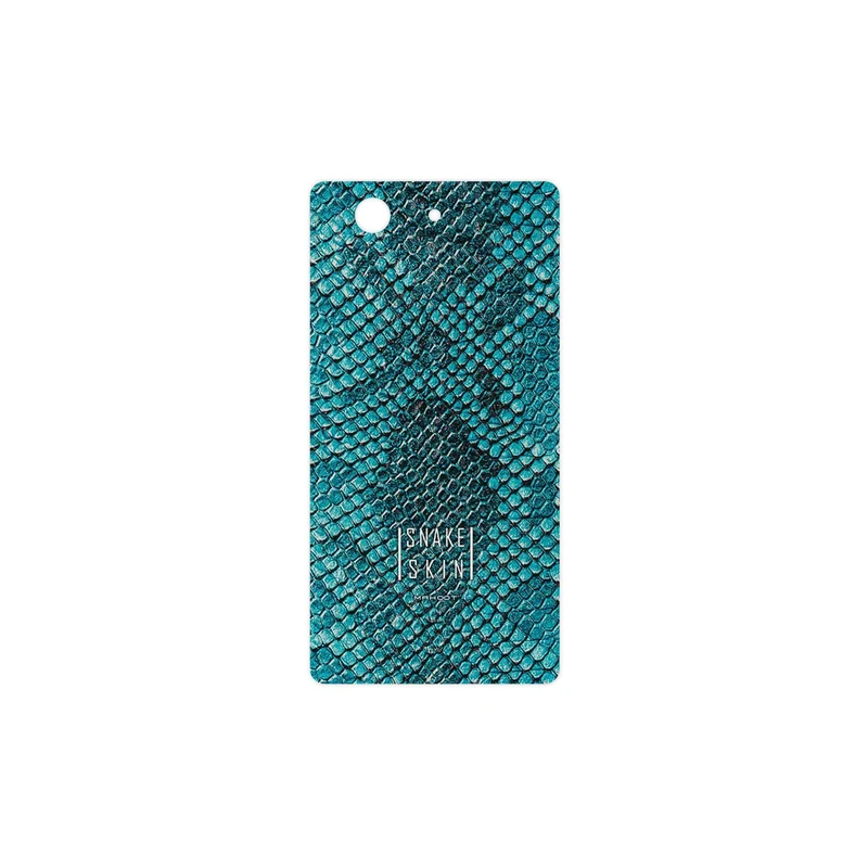 برچسب پوششی ماهوت مدل Blue Snake Skin مناسب برای گوشی موبایل سونی Xperia Z3 Compact