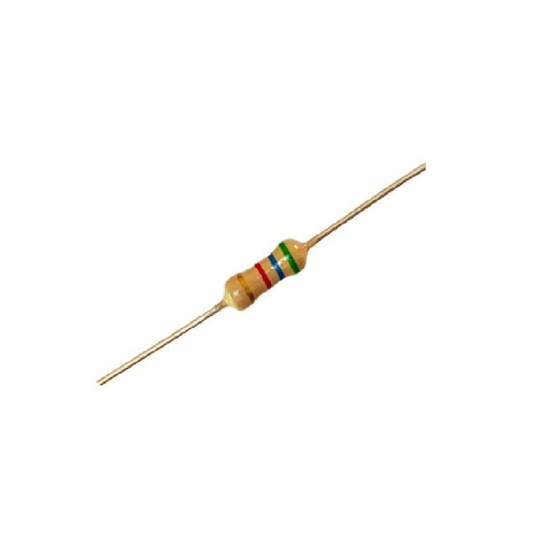 مقاومت 100 کیلو اهم 0.25 وات کد 45 بسته 50 عددی