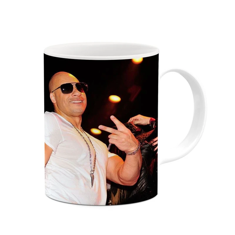 ماگ کاکتی طرح وین دیزل Vin Diesel مدل mgh27355