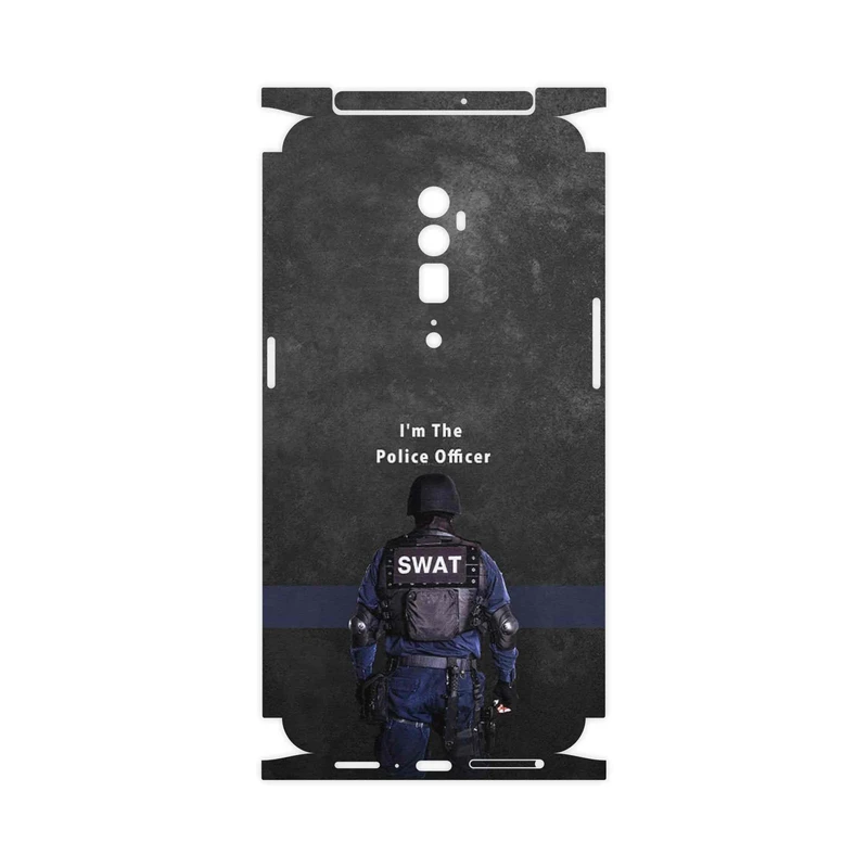برچسب پوششی ماهوت مدل Police Officer-FullSkin مناسب برای گوشی موبایل اپو RENO 10X