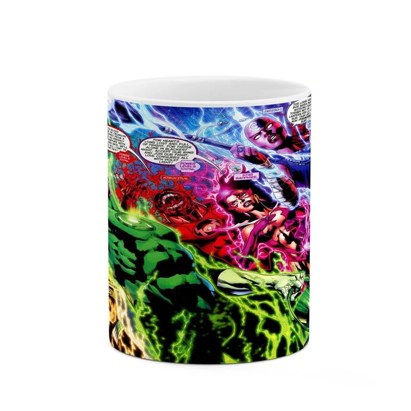 ماگ کاکتی مدل گرین لنترن Green Lantern کد mgh38828