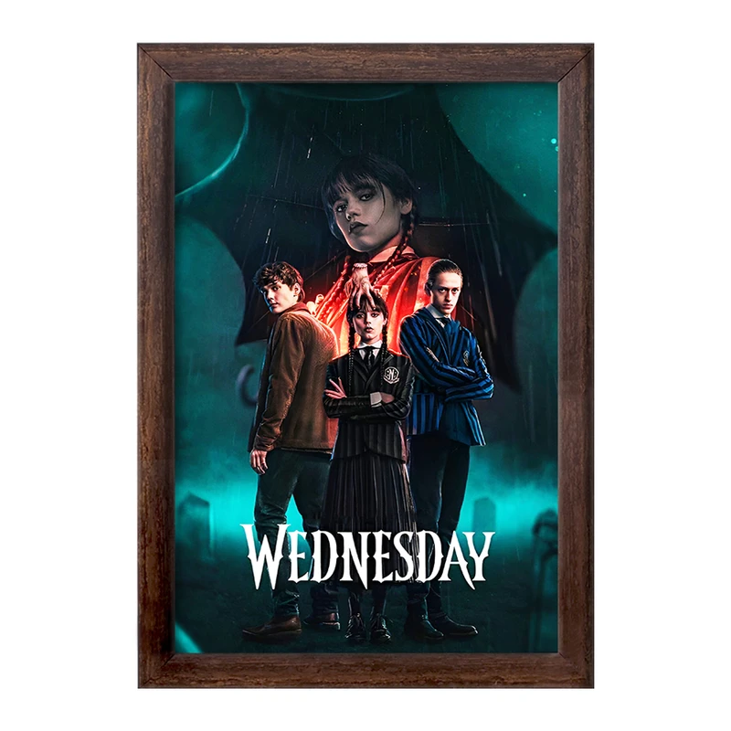 تابلو خندالو طرح ونزدی (Wednesday) کد F4953