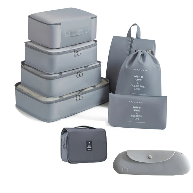 نظم دهنده ساک و چمدان کد 0087 بسته 9 عددی