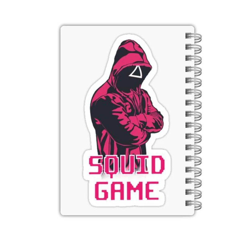 دفترچه یادداشت 50 برگ مدل Squid Game کد 2166