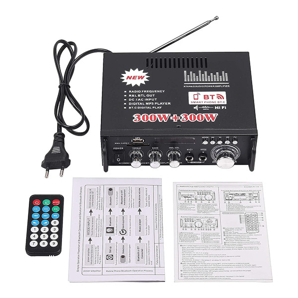 آمپلی فایر مدل هوشمند BT-298A