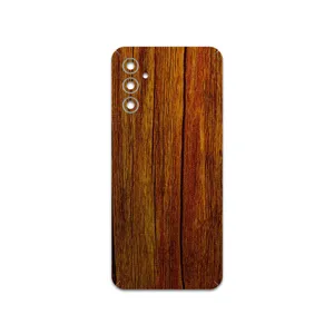 MAHOOT Orange-Wood Cover Sticker for Samsung Galaxy M13  India