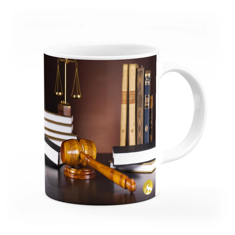 ماگ هومرو طرح حقوق و قضاوت و وکالت مدل MG8814