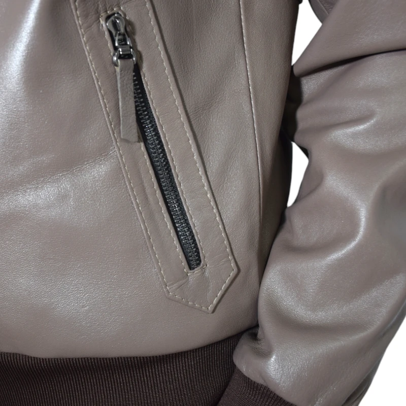 عکس شماره 12 : کت چرم مردانه چرمیران مدل fc1017