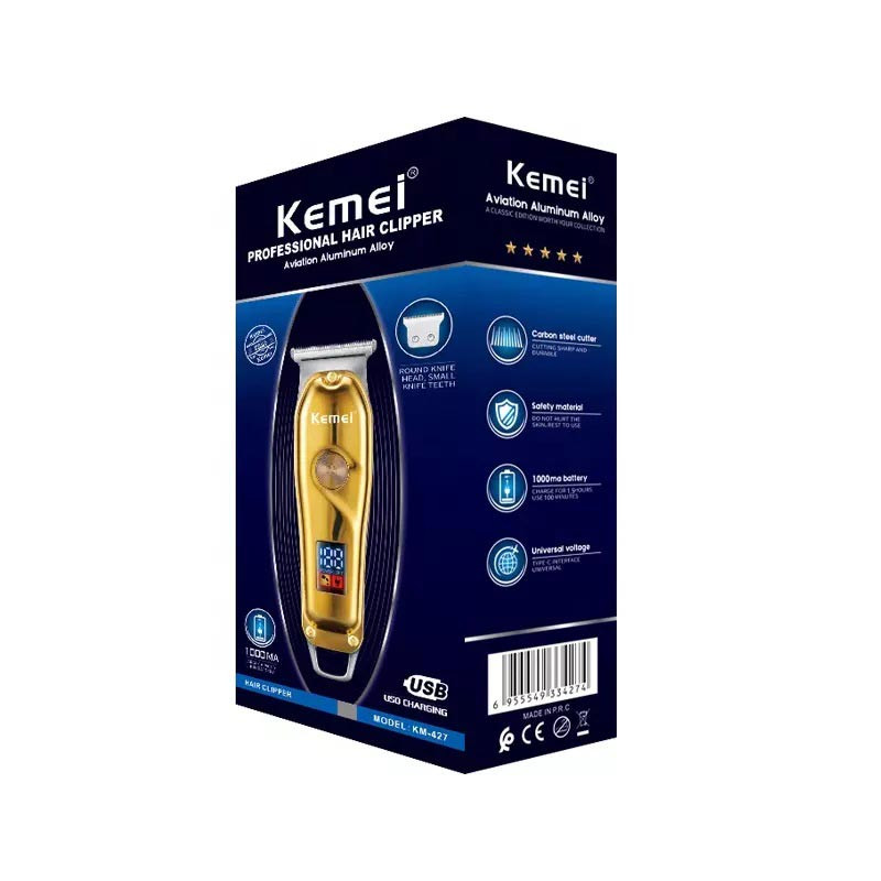 ماشین اصلاح موی سر و صورت کیمی مدل KM-427 ماشین اصلاح موی سر و صورت کیمی مدل KM-427